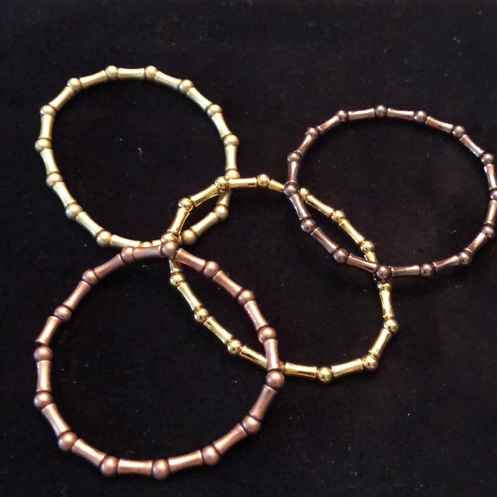 Set of Gold Bracelets